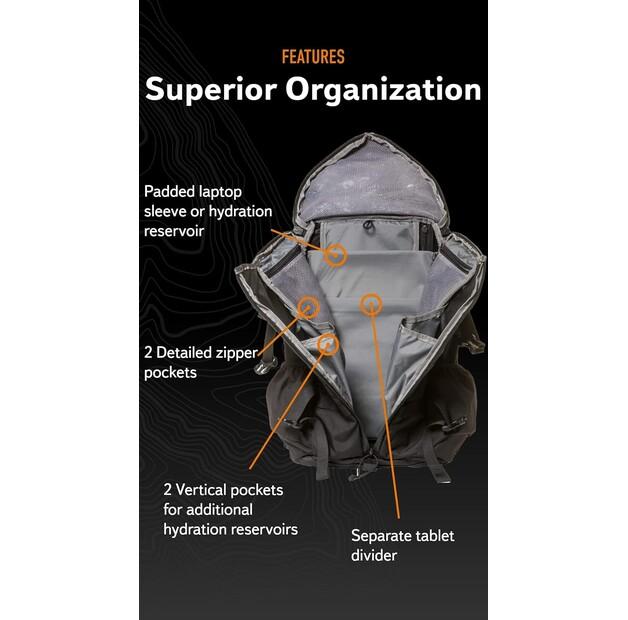 Backpack Mystery Ranch 2 Day Assault Wildfire Black (111183-008)