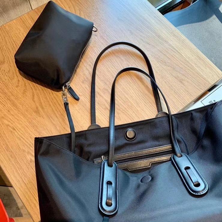 Oxford Bez Çanta Kadınlar için Günlük Hepsi Bir Arada İş Seyahat Omuz Çantası