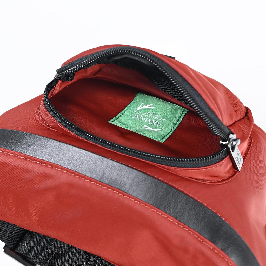 Emporio Armani Eagle Plate Body Belt Waist Y4O238 Y217J 80559 Men's Bag, Bag, Bag, Orange, [Used]