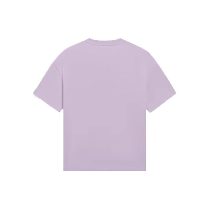 Li Ning Letter Logo Printed Fashion Skin-Friendly Breathable Casual Comfortable Versatile Round Neck Pullover Short Sleeve T-Shirt AHSU964-3