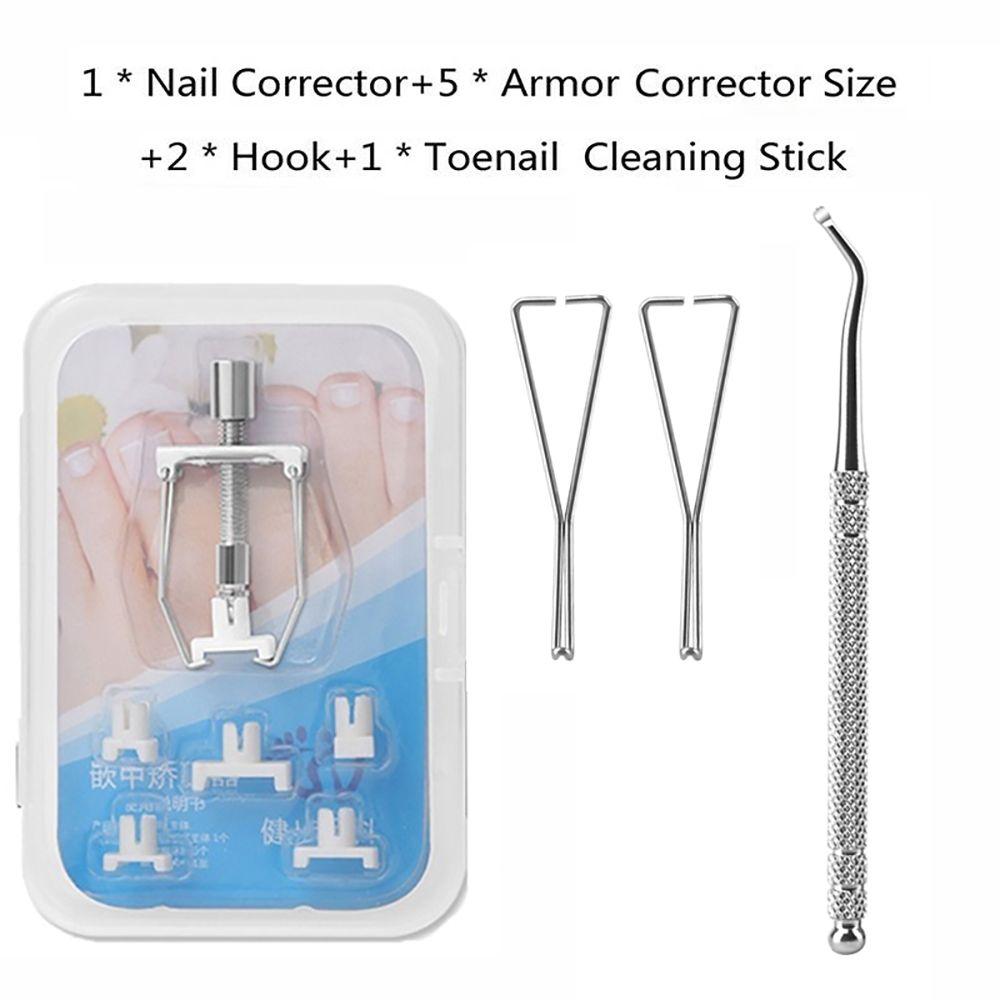 

Вросший ноготь Коррекция ногтя Инструмент для ухода за ногтями Корректор для ногтей Инструмент для педикюра Инструмент для поднятия ногтя Фиксатор для ногтя 2