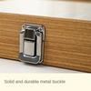 Wooden Jewelry Storage Tray Velvet Fabric Pendant Display Case  Long Bracelet