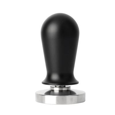 Tamper, 51 mm Espresso-Tamper, Feder-Tamper, Edelstahl, eingebaute Steuerfeder, Espresso-Zubehör, Kaffee-Tamper für das Café zu Hause
