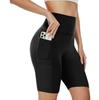 Frühling/Sommer Damen High-Waist Leggings mit Taschen: Schlankmachende, Po-Hebende Yoga-Sporthosen, Auf Lager.