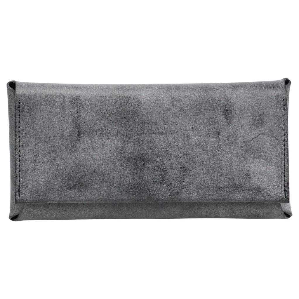 FABRIK Long Large Easy Genuine and Black Wallet, Wallet, Capacity, Access, Compact, Thin, Leather, Men's Women's, Stylish, Gift, Fabric,