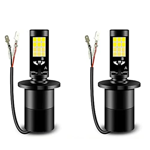 

CIIHON H3 Светодиодные противотуманные лампы 3030SMD 35 Вт Лампы 1900 лм Двухцветные 6000K Белый 3000K Желтый DRL Замена Упаковка из 2 штук