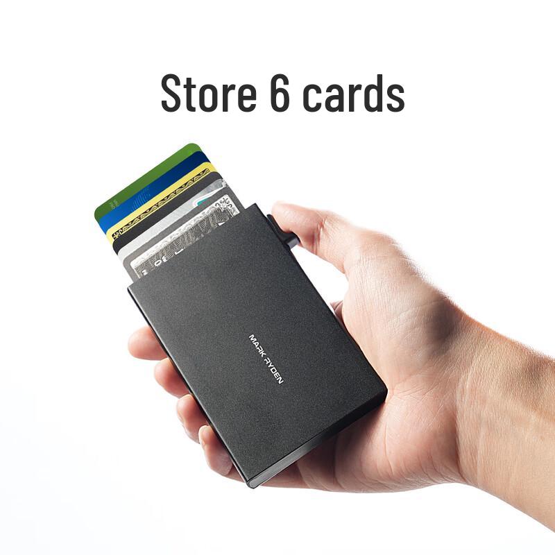 

Marco Laden Pop-up Металлический держатель для карт с RFID-блокировкой