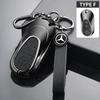 D7Leather Car Smart Remote Key Case Cover Shell For Mercedes Benz C E S Class GLC W206 W223 W214 E300 C260 C300 S450 S500 S400