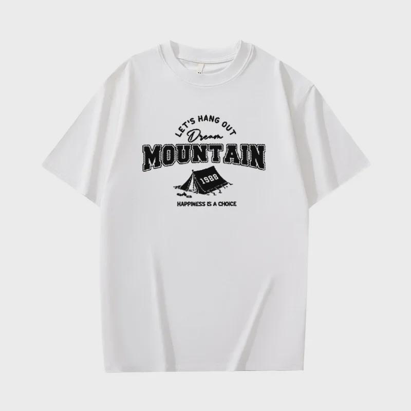 Men's Trendy Loose Fit Cotton Short-Sleeve T-Shirt