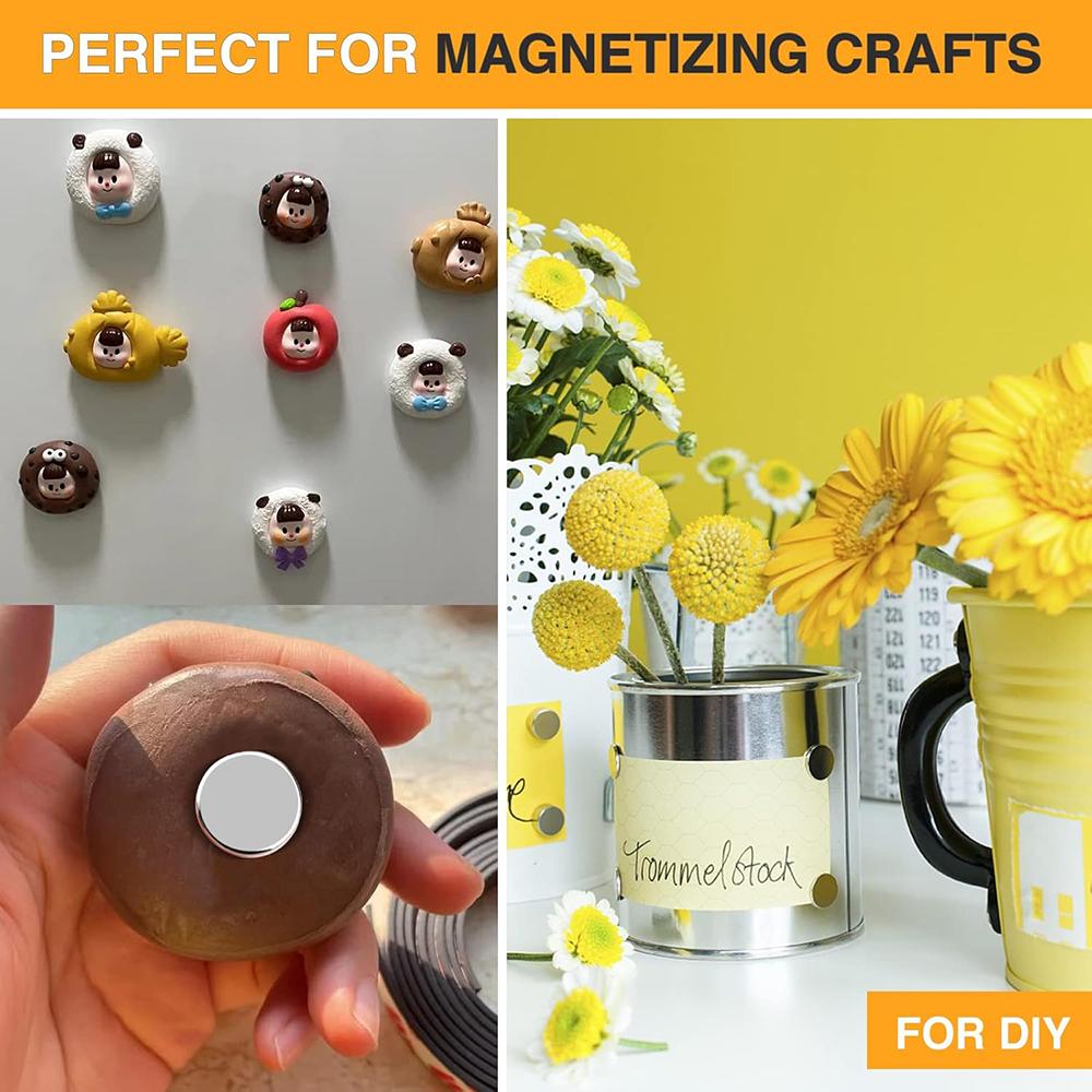 12X2MM imans Round Refrigerator magnets for Office Whiteboard Suitable Tools Home Workplace, Etc 12*2