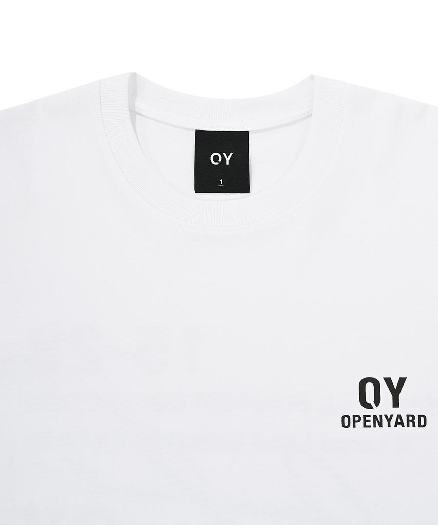 Opeunyadeu (Owai) Typographic Logo Long Sleeve - White