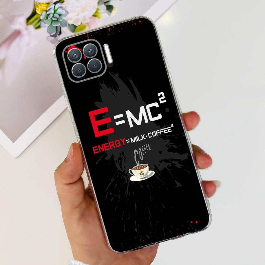 For OPPO Reno 4 Lite Case CPH2125 Phone Case Cute Cartoon Soft Silicone Back Cover For OPPO F17 Pro CPH2119 Coque A93 2020 Funda