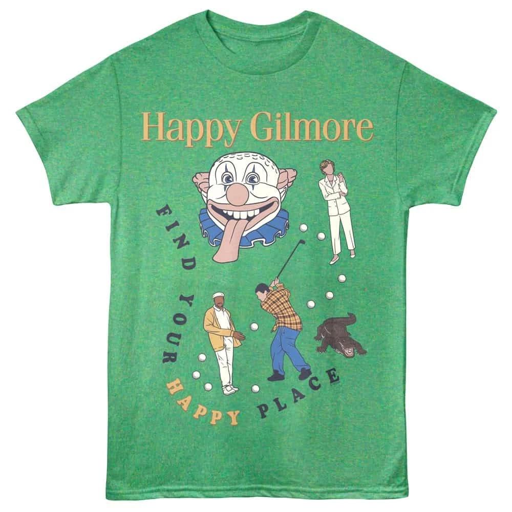 Happy Gilmore Find Your Happy Place Men's T Shirt