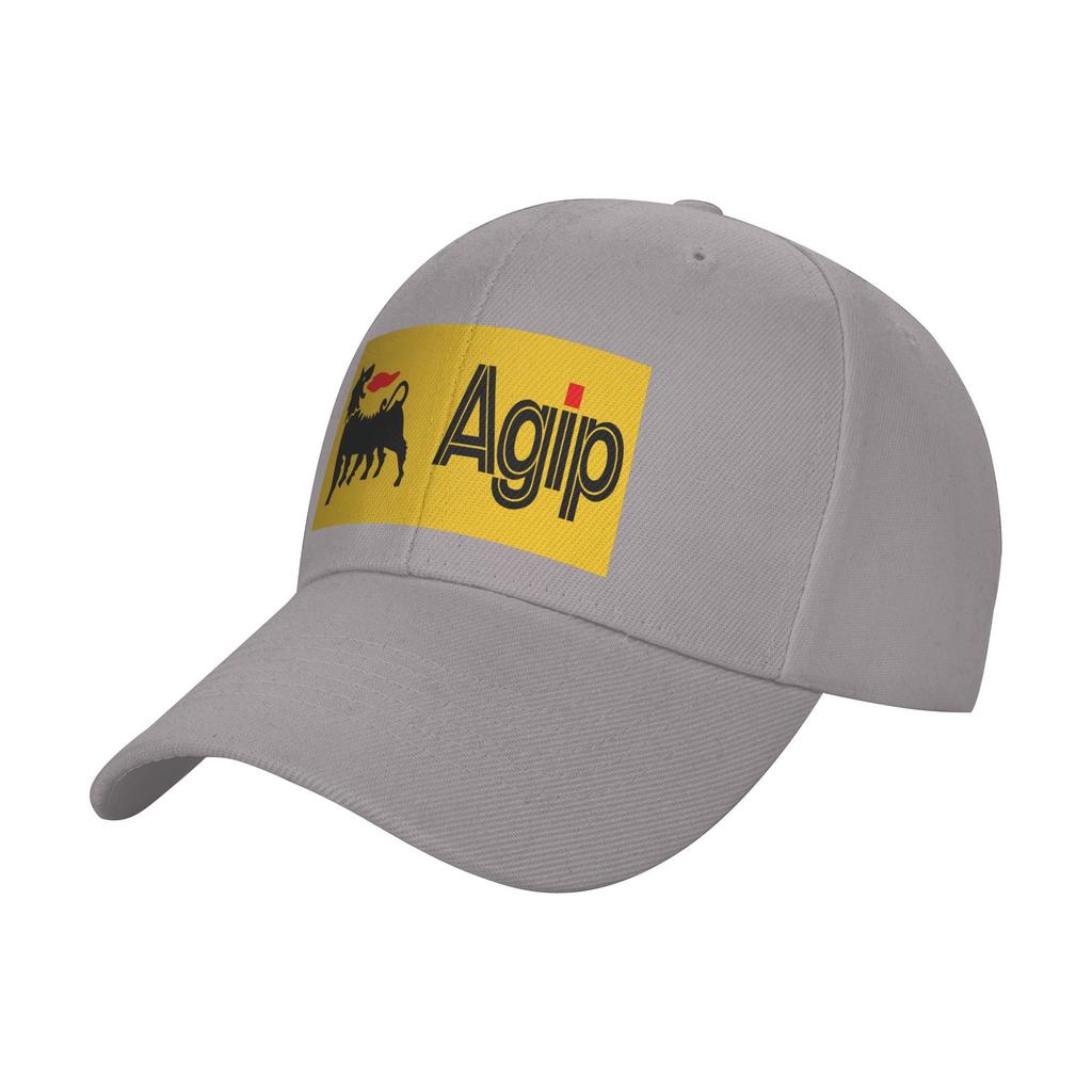 Cappellino da baseball alla moda Agip con visiera curva, stile unisex, cappello parasole