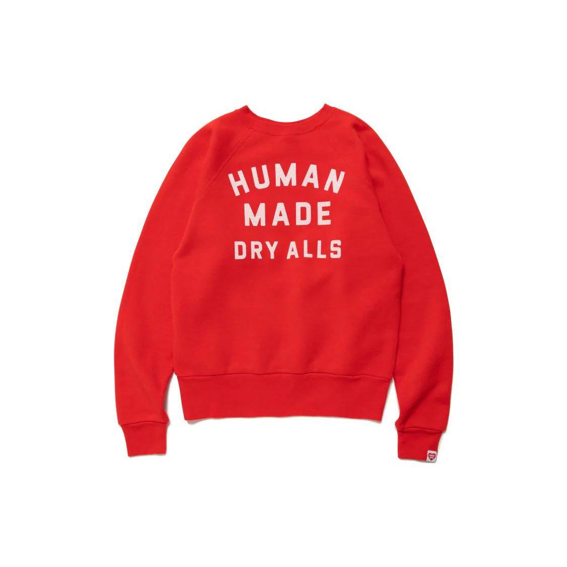 

Human Made #1 Sweatshirt Red Unisex Streetwear HM25CS020