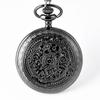 Vintage Round Pendant Pocket Watch for Son Roman Numeral Dial Chain Perfect Gift for Christmas Birthday Graduation