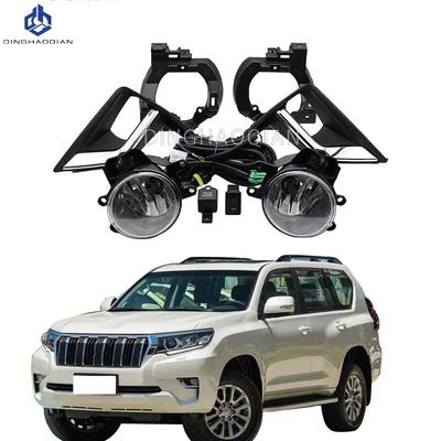 1 Satz Nebelscheinwerfer Scheinwerfer für Toyota Prado FJ150 LC150 2018 2019 2020 Nebelscheinwerferabdeckung Grill Blende Stoßstange vorne Nebelscheinwerfer
