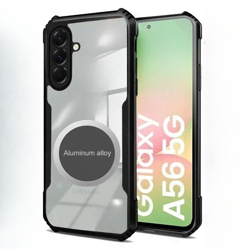 Funda Dura de TPU Transparente Minimalista para Samsung Galaxy A57/37/27/17/07 A56/36/26/16/06 A55/35/25/15/05S S26 Ultra Plus S25Edge S25/24/23FE Cubierta a Prueba de Golpes