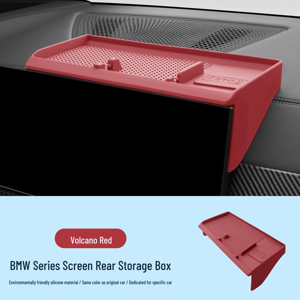 Caixa de Armazenamento de Silicone para Série 3, 5, 7 & X3, X5, X6, X7 da BMW - Console Central