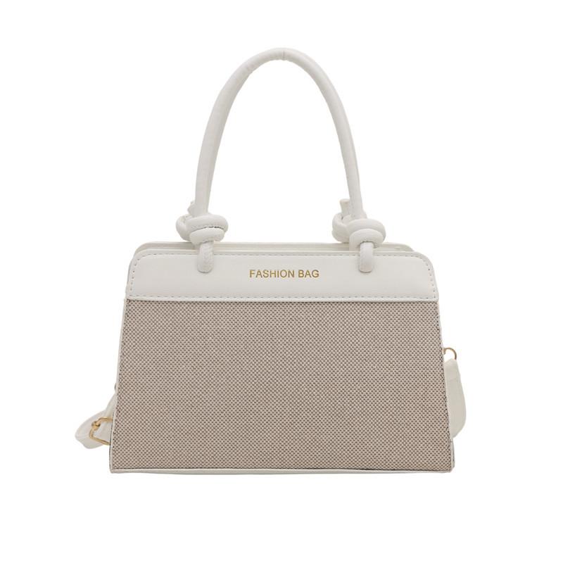 Korean Version of the Ladies Commuter Handbag - Large Capacity Retro Soft Durable Crossbody Bag Casual Fashion Chic Senior Sense of Bag