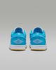 DC0774-104 Nike Air Jordan 1 Low White Gum Light Brown Dark Powder Blue (Women's