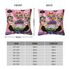 Powerpuff Cartoon Pillowcase Merch Printing Cushion Cover Throw Pillow Cover Living Room Decorations Square Multi Size