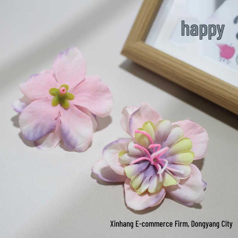 Silk Jasmine Flower Heads for Headdress, Cake & Photography Decorations, DIY Hairpin Craft