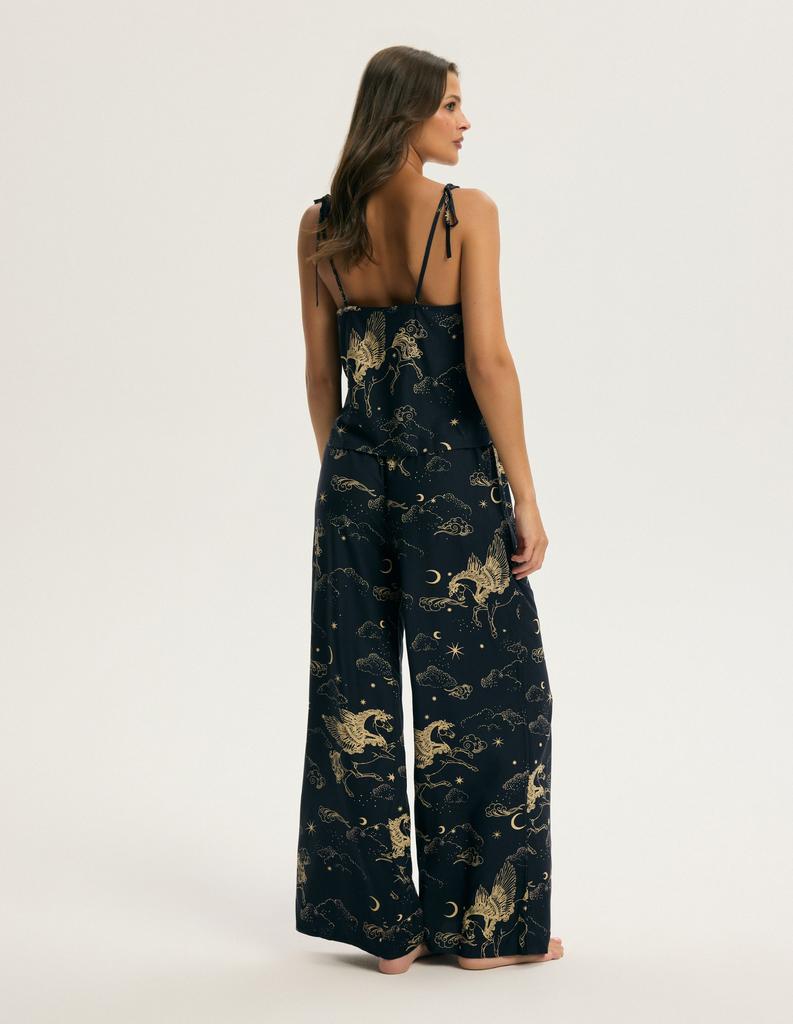 Crispella Esotiq Women' Pajamas with Straps | Navy