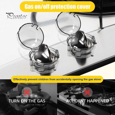 1/2/4/6 buc. Buton transparent pentru aragaz cu gaz, rezistent la praf pentru bebeluși, pentru bucătărie, cuptor cu microunde, comutator, blocare, protecție pentru siguranța copiilor, buton pentru cuptor