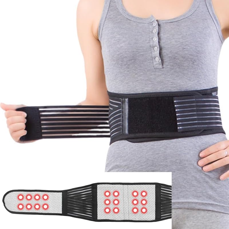 

[Judo therapist recommended] Lower back pain belt magnetic waist supporter lower back pain waist belt waist supporter rubber belt improvement Larger