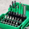 27/35/39Pcs Bits Drill Bits Set Hexagon Bits Hole Bit Screwdriver Bits Set Storage Case Heavy Duty Twist Sleeve