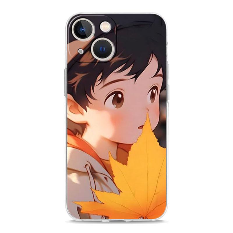 Phone Case For iPhone 17 Cases iPhone Air 16 15 12 13 14 Pro Max 7 8 Plus 16Pro iPhone11 Soft Cover Cute Boy Girl Couple