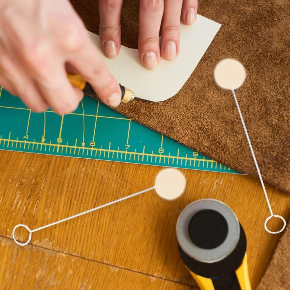 100Pcs DIY Craft Leather Wool Balls Painting Brush Leather Dyeing Applicator  Bowling Shoe Brush
