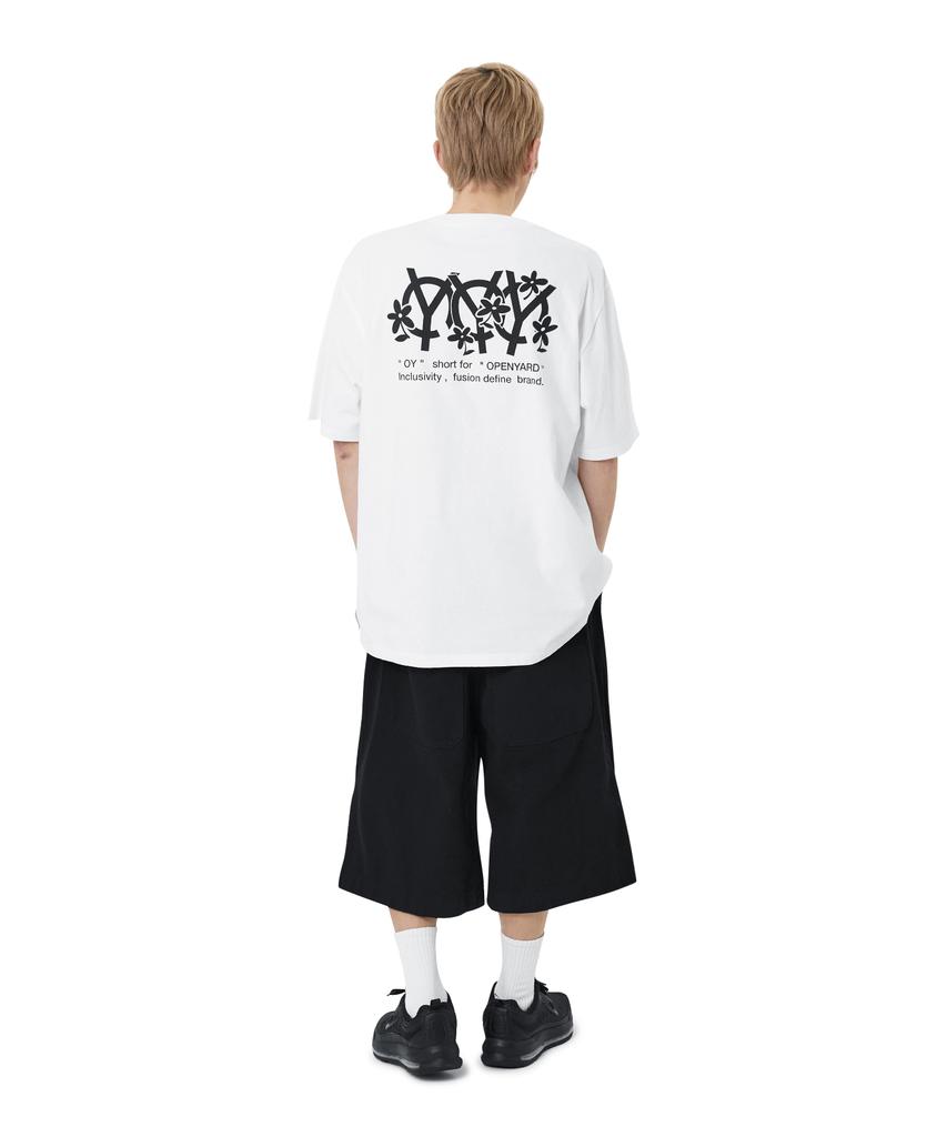 Opeunyadeu(Owai) Bloom Logo Tee - White