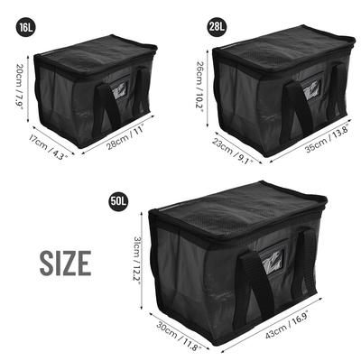 Pizza Bag Meal Delivery Bag Double Zip Double Zip Food Delivery Bag High Quality Hohe Qualität Warm Cold Bag