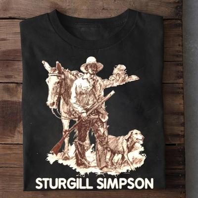New Sturgill Simpson Country Music Unisex Shirt Cotton All Size S-234XL Unisex T-Shirt