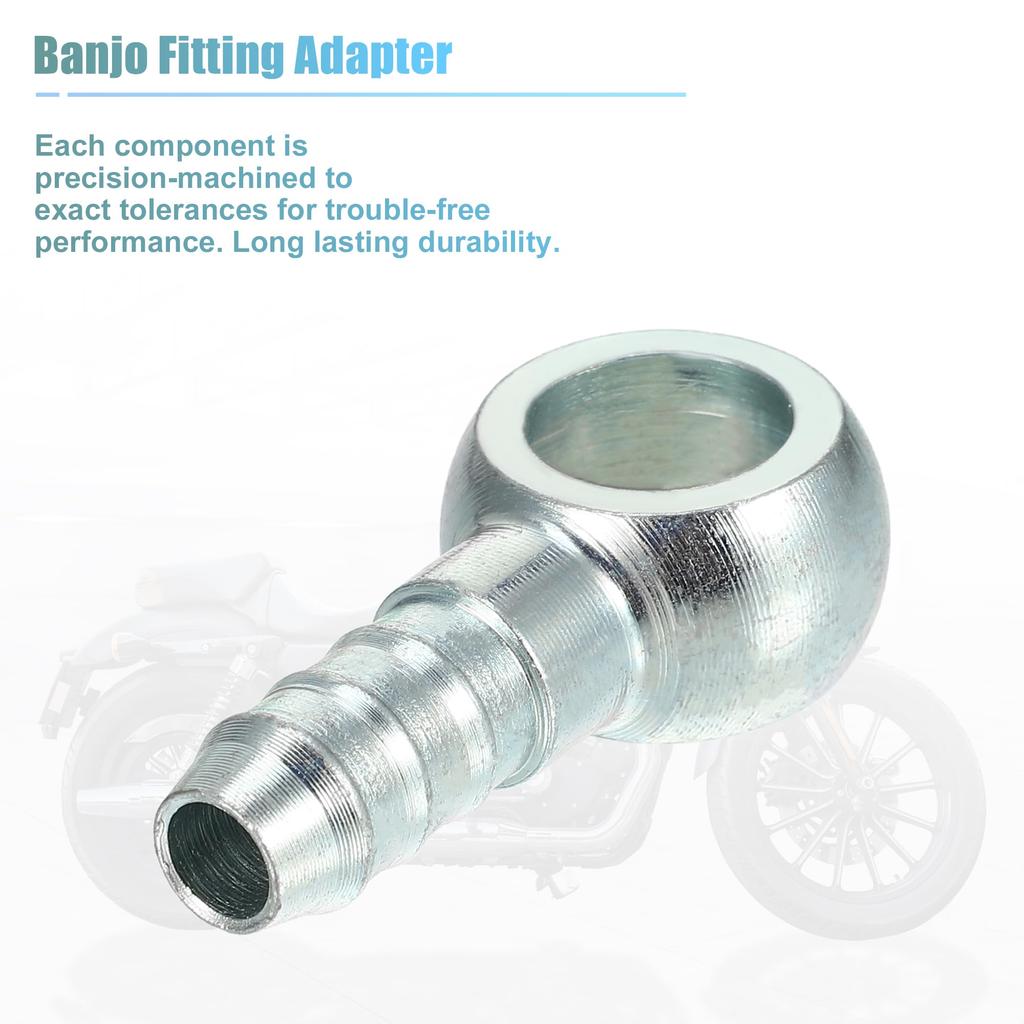 ACROPIX 2 peças Conexões Banjo com Espigão para Mangueira Parafuso Universal Conexão Banjo Adaptador Conector Linha de Combustível