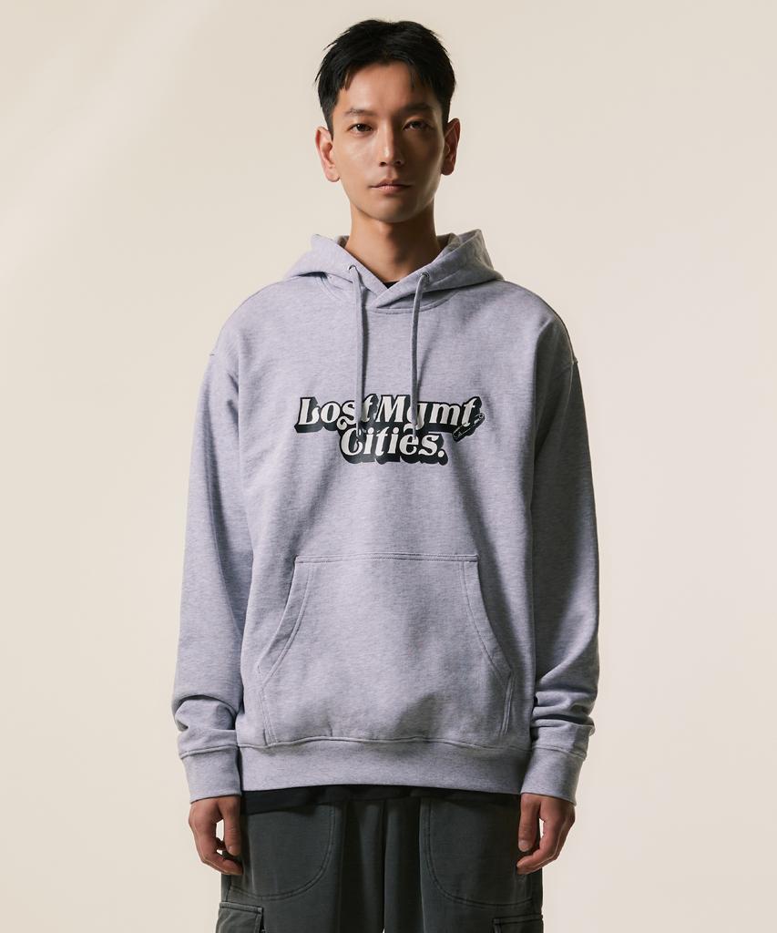 Skool Pin Hoodie Heather Gray