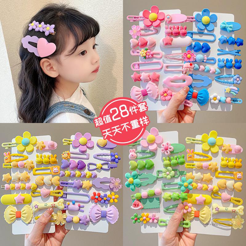 2023 Cute Children's Hair Clips for Girls - Baby Bangs Hairpins and Accessories
