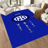 Inter Milan Area Rug Perfect For Living Rooms Hallway Entryway Dormitory Antislip Carpet Anime Office Decor