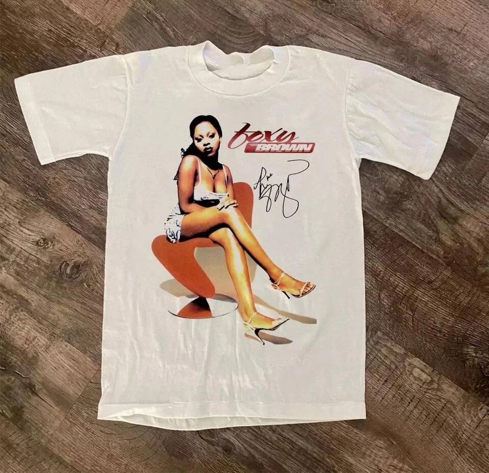 

VTG Style Foxy Brown Album Signature TShirt White Unisex S-5XL U027 3XL