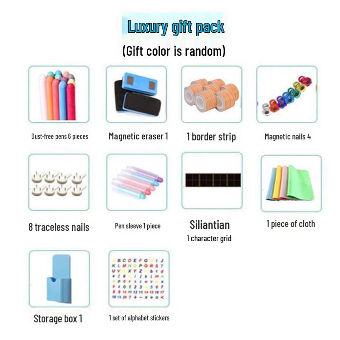 Magnetic Erasable Whiteboard Wall Sticker - Self-Adhesive & Removable, No Wall Damage
