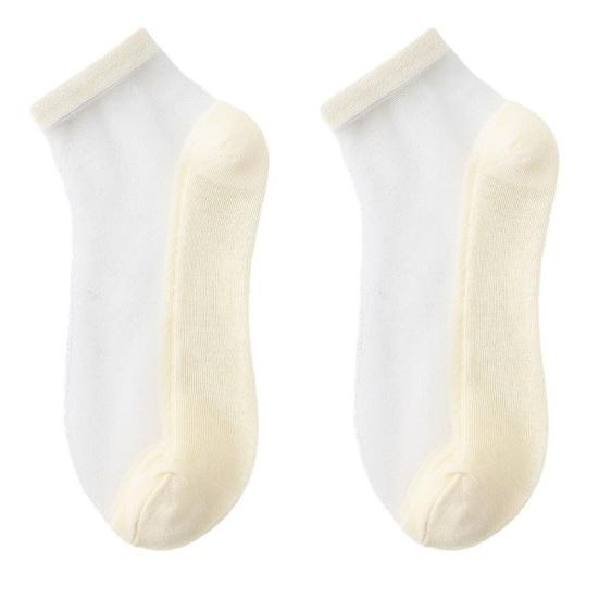 Women s Summer No Show Socks Thin Breathable Glass Silk Ankle Socks