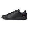adidas Originals Stan Smith Classic Retro Casual Slip Resistant Durable Low Top Sneakers Unisex Sneakers Black Red White H67742