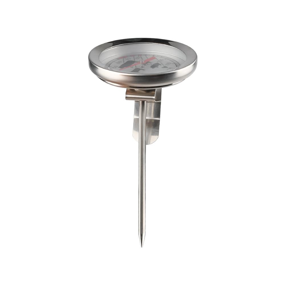 BBQ Edelstahl Taschen-Einstechthermometer Messgerät Für Barbecue Fleisch Essen Küche Kochen Sofortablesung Fleischtemperaturmesser