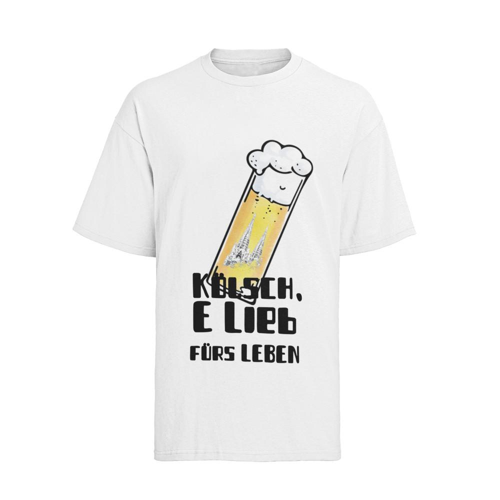 Dom, Bier, Köln, Bütz Karneval Mit Kölschem Humor Herren T-Shirt Bio-Baumwolle