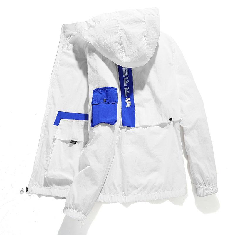 Солнцезащитная одежда Тенденция Дышащая мужская куртка Красивая свободная повседневная — фото 3