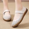 Summer Women's Sandals Mary Jane Beach Breathable Flat Shoes Closed Toe Casual Soft Sandals for Girl Plus Size