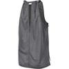 Nike Solid Color Round Neck Sleeveless Sports Vest Women Tops Gray 831779-060
