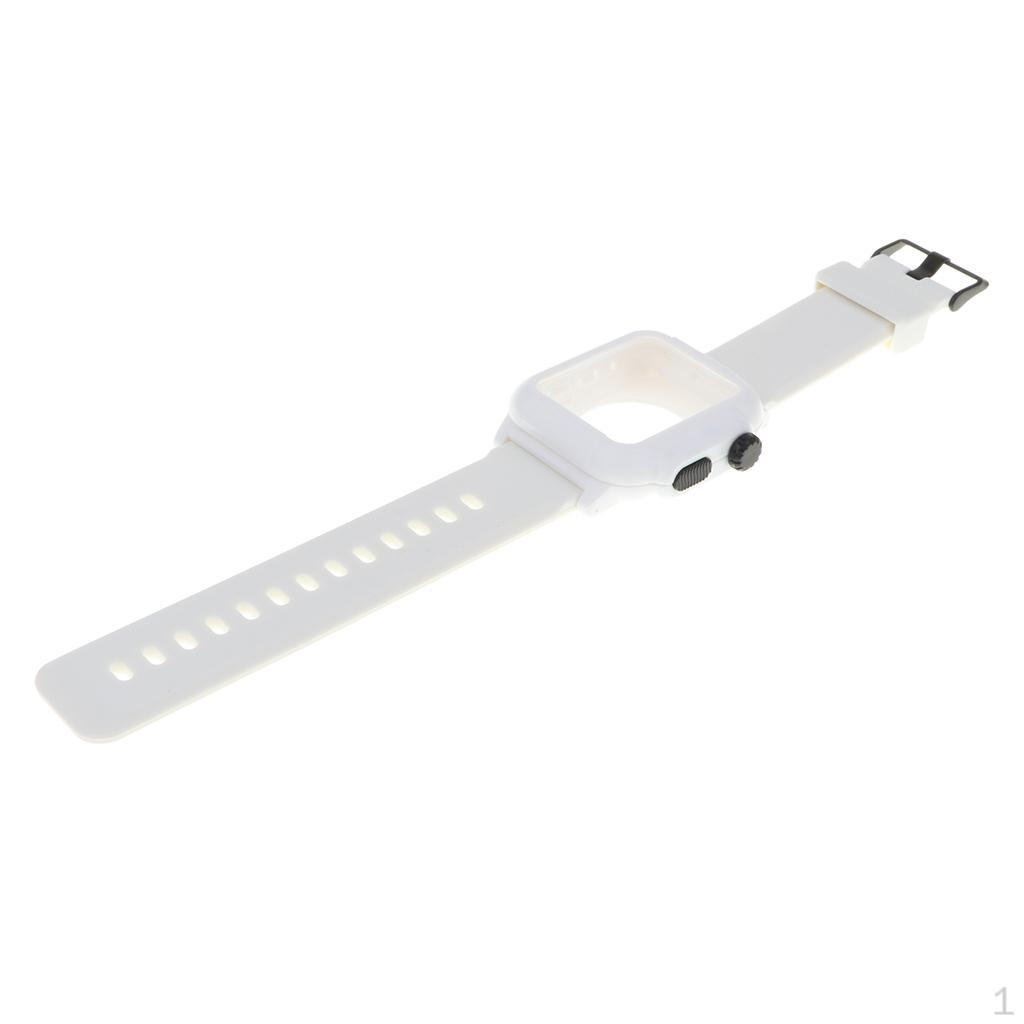 42mm Protective Case Strap 21 White